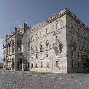 monumental Governo Palace, Trieste, Friuli, Italy photo